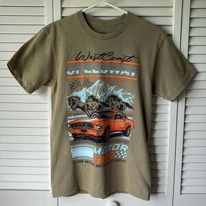 NWOT Ford Mustang West Coast Speedway T Shirt Small